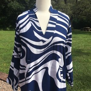 escapada Tunic XS Blue Wave